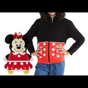 Minnie Mouse cubcoats Jacket plus a Plush toy all in one